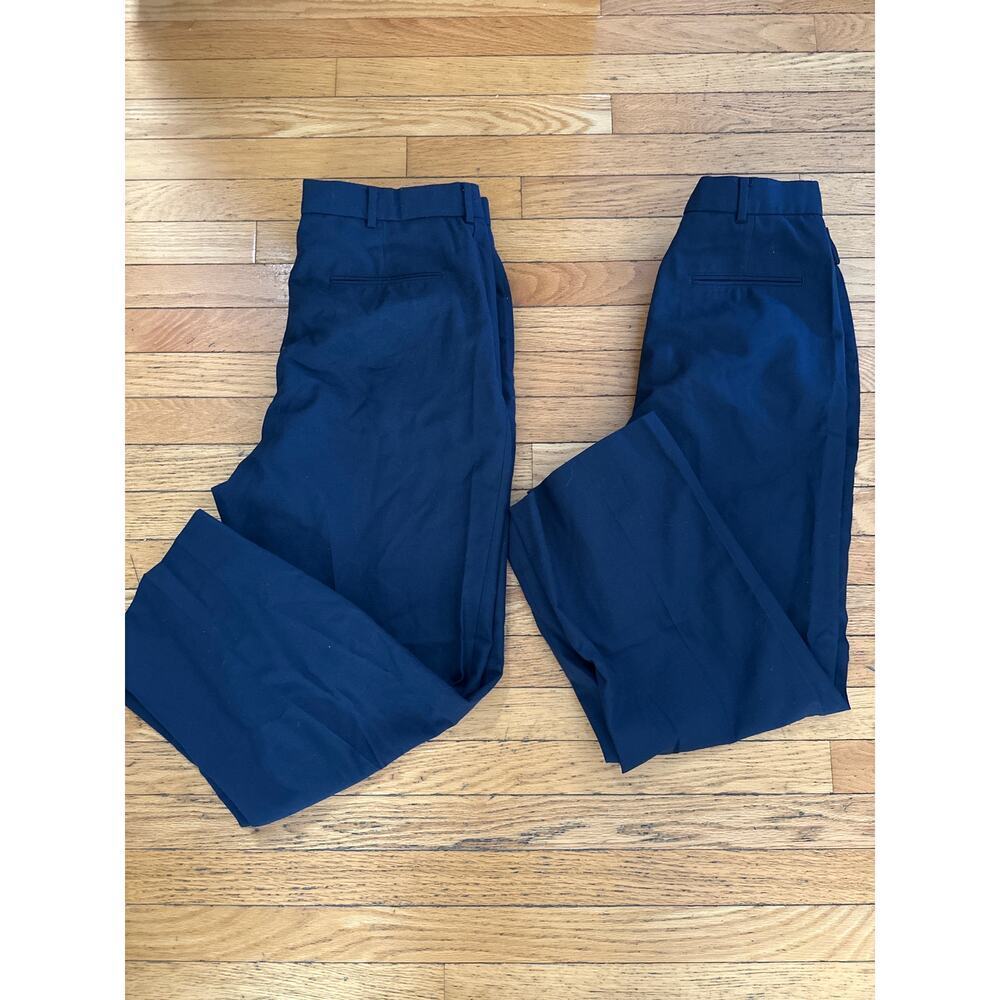 US Military Dress Uniform Pants 36L Defense Logistics Agency Navy Lot of 2